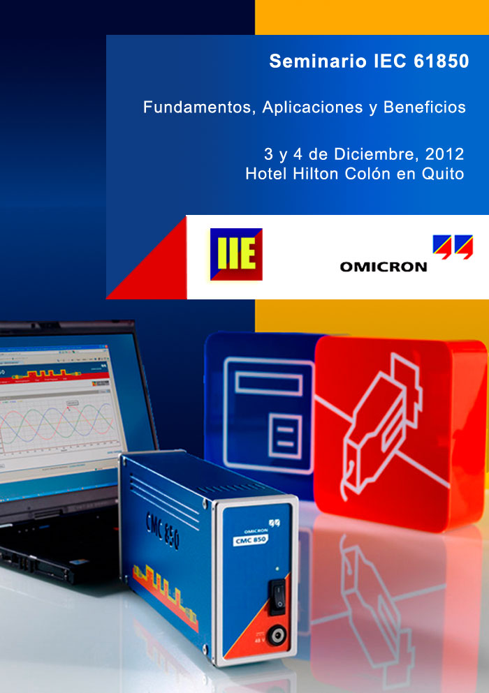 Seminario IEC 61850 OMICRON - Quito 2012