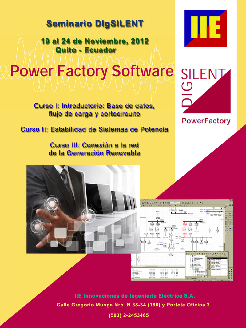 Seminario I DIgSILENT - Quito 2012