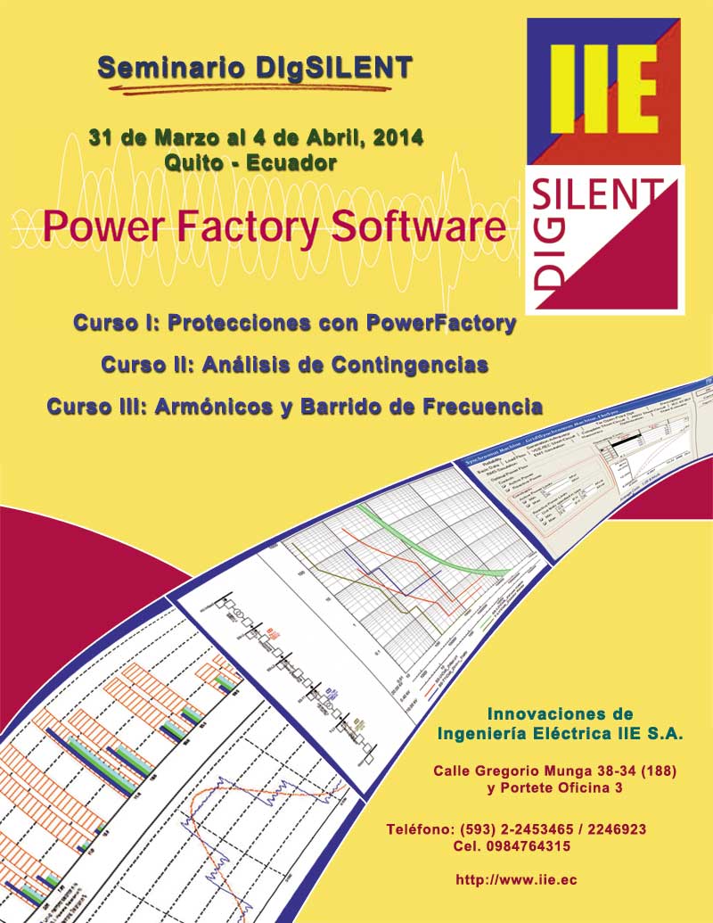 Seminario II DIgSILENT - Quito 2014