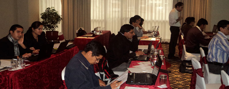 Oscar Amaya de DIgSILENT respondiendo consultas