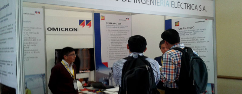 Visitantes en Stand IIE en Ecuacier 2016